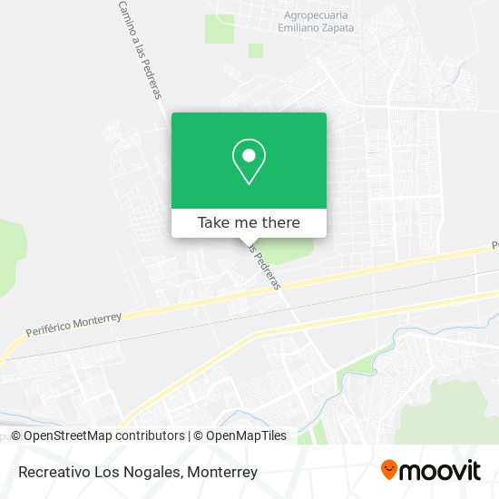 Recreativo Los Nogales map