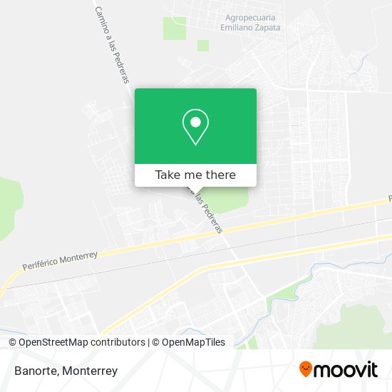 Mapa de Banorte