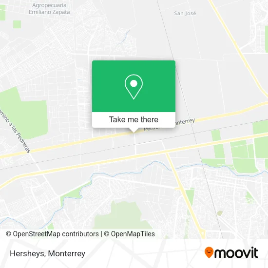 Hersheys map
