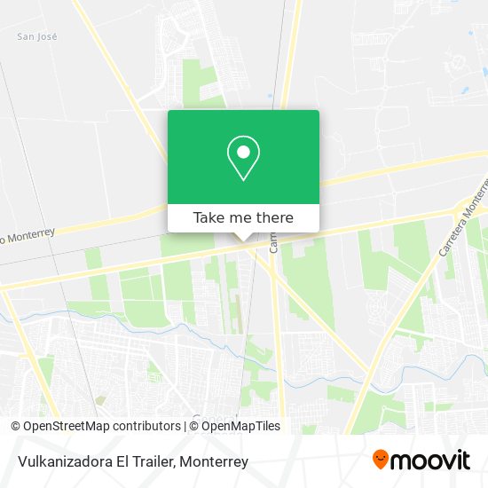 Vulkanizadora El Trailer map