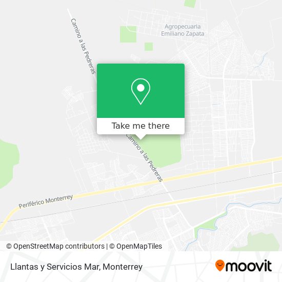 Llantas y Servicios Mar map