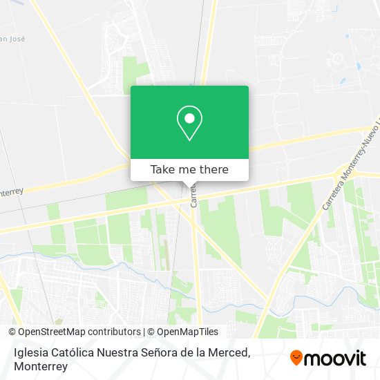 Mapa de Iglesia Católica Nuestra Señora de la Merced