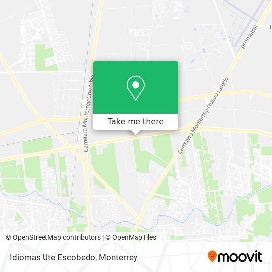 Mapa de Idiomas Ute Escobedo