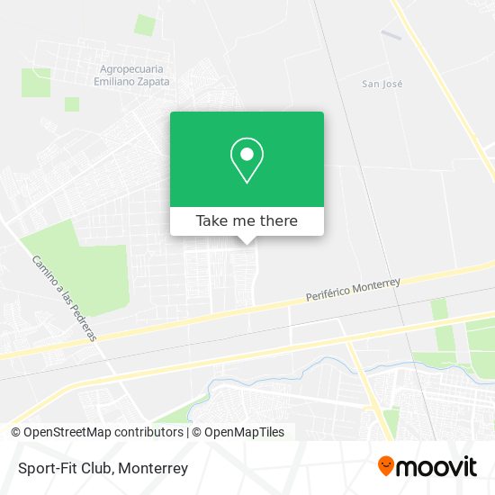 Sport-Fit Club map