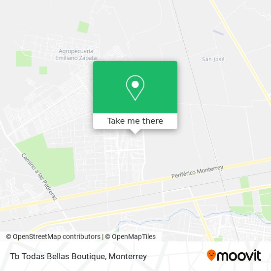 Tb Todas Bellas Boutique map