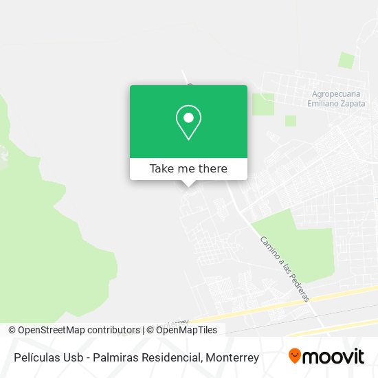 Películas Usb - Palmiras Residencial map