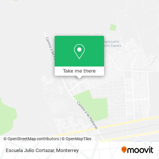 Mapa de Escuela Julio Cortazar
