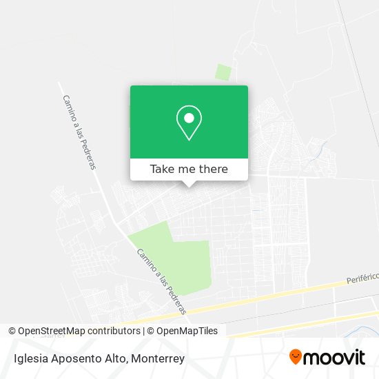Iglesia Aposento Alto map