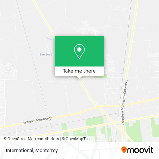 Mapa de International