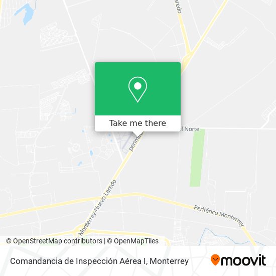 Comandancia de Inspección Aérea I map