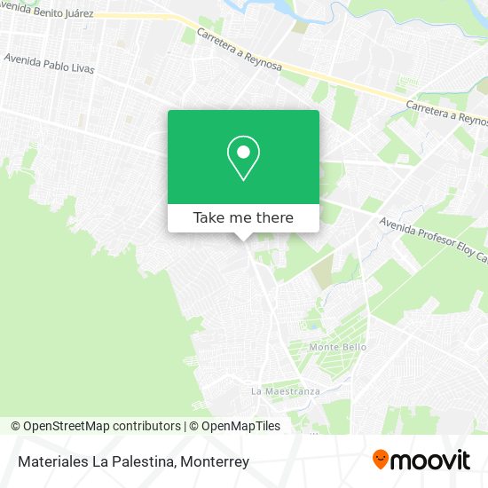 Materiales La Palestina map