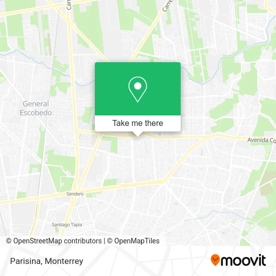 Parisina map