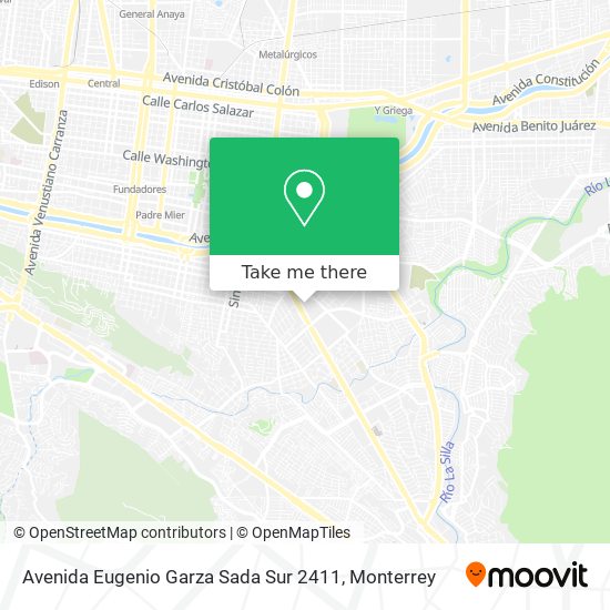 Avenida Eugenio Garza Sada Sur 2411 map