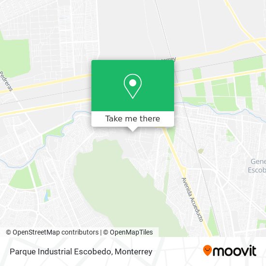 Parque Industrial Escobedo map