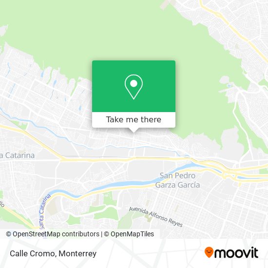 Mapa de Calle Cromo