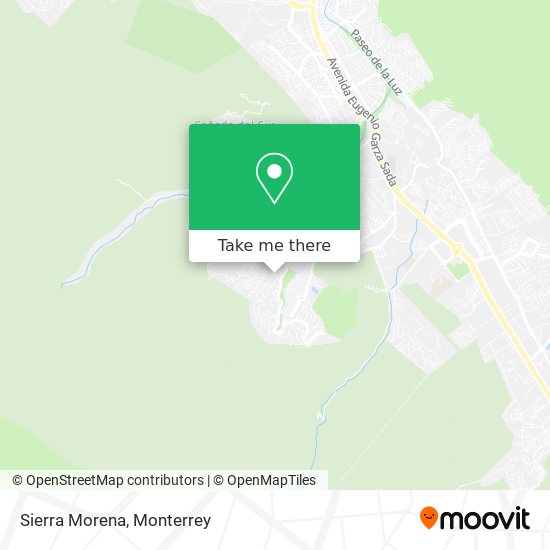 How to get to Sierra Morena in Monterrey by Bus?