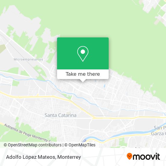 Adolfo López Mateos map