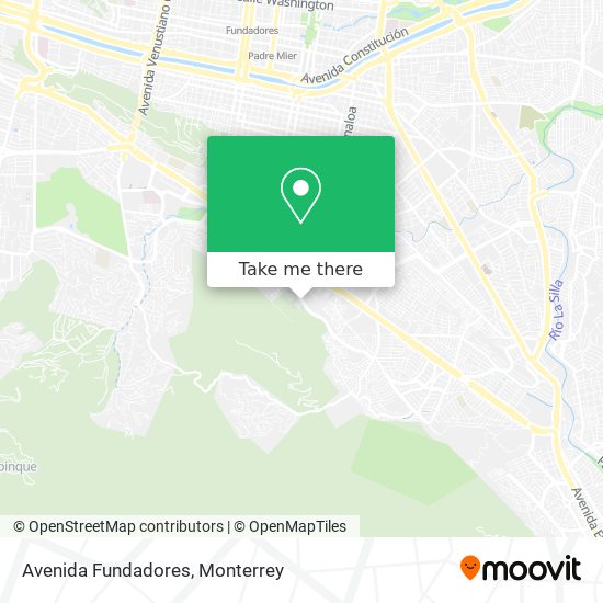 Mapa de Avenida Fundadores