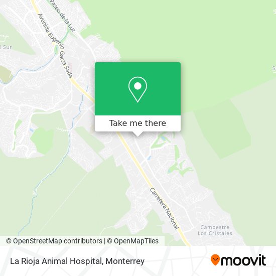 Mapa de La Rioja Animal Hospital