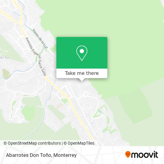 Abarrotes Don Toño map