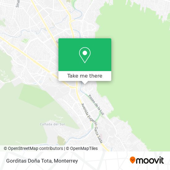 Gorditas Doña Tota map