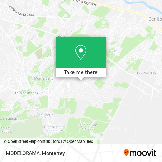 Mapa de MODELORAMA