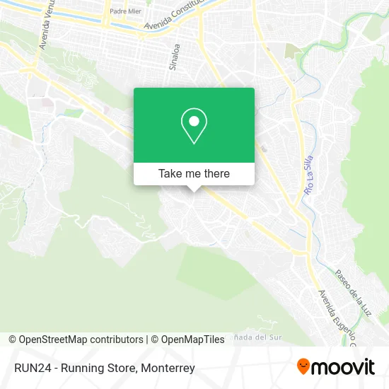 RUN24 - Running Store map