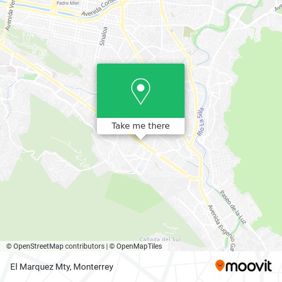 Mapa de El Marquez Mty