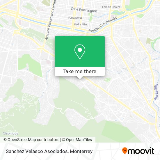 Sanchez Velasco Asociados map