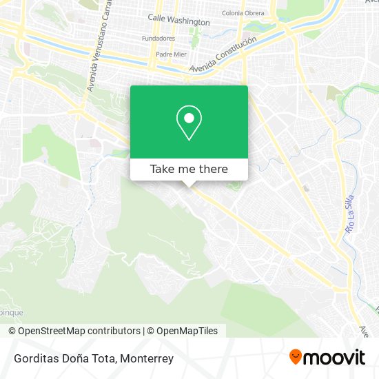 Gorditas Doña Tota map