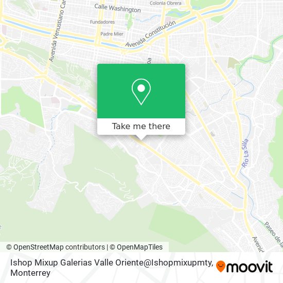 How to get to Ishop Mixup Galerias Valle Oriente Ishopmixupmty in