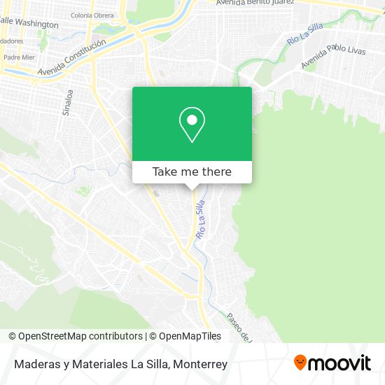 Maderas y Materiales La Silla map