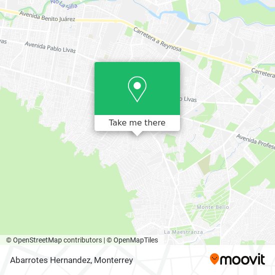 Abarrotes Hernandez map