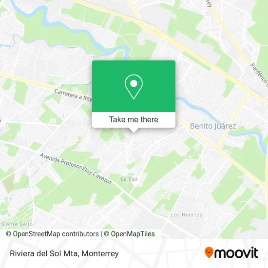 Riviera del Sol Mta map