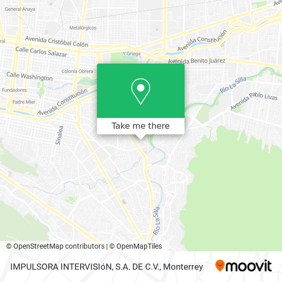 IMPULSORA INTERVISIóN, S.A. DE C.V. map