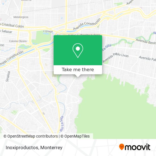 Mapa de Inoxiproductos