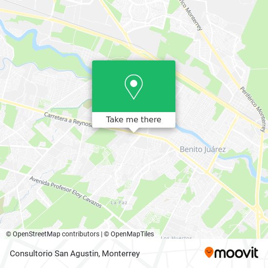 Consultorio San Agustin map