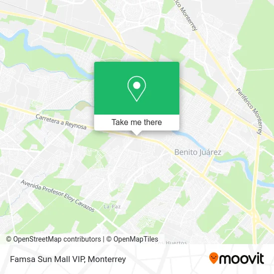 Famsa Sun Mall VIP map