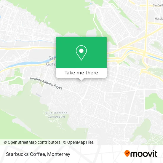 Starbucks Coffee map