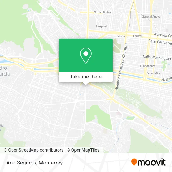 Mapa de Ana Seguros