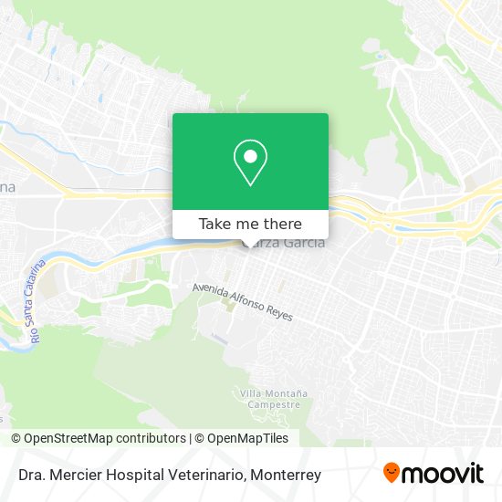 Dra. Mercier Hospital Veterinario map
