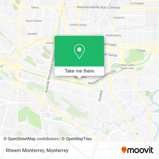 Rheem Monterrey map