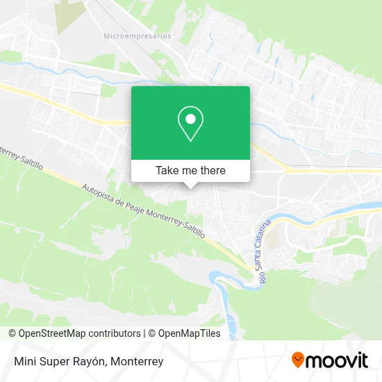 Mini Super Rayón map