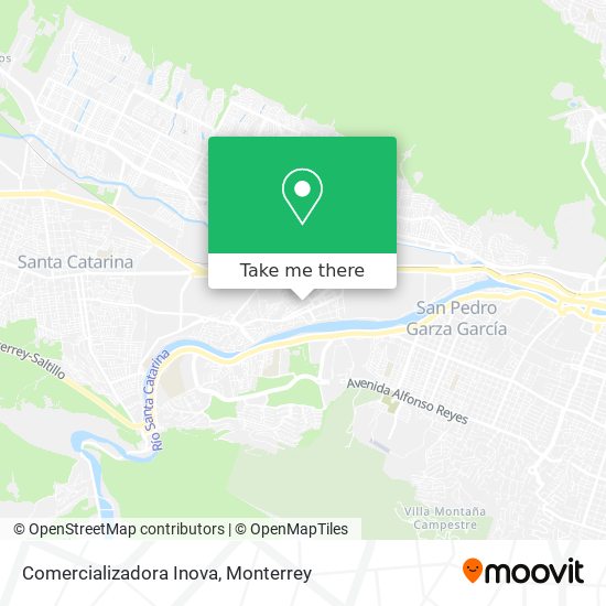 Comercializadora Inova map