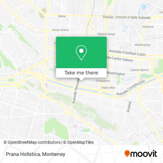 Prana Holística map