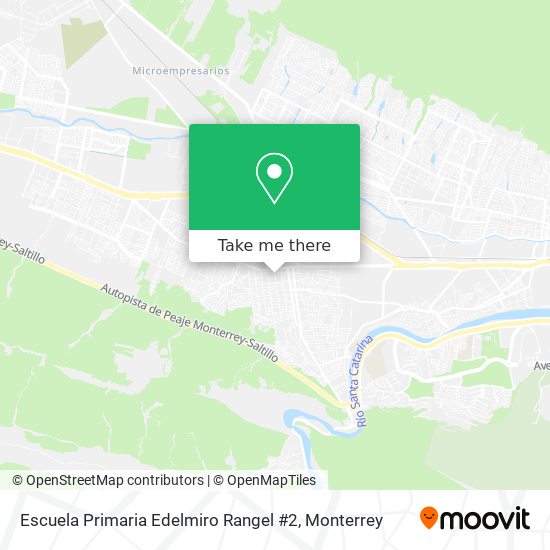 Mapa de Escuela Primaria Edelmiro Rangel #2