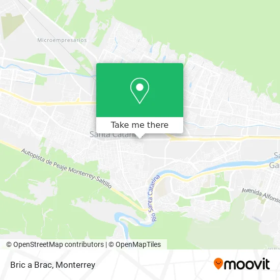 Bric a Brac map