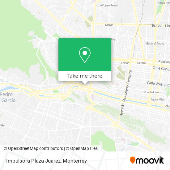 Impulsora Plaza Juarez map