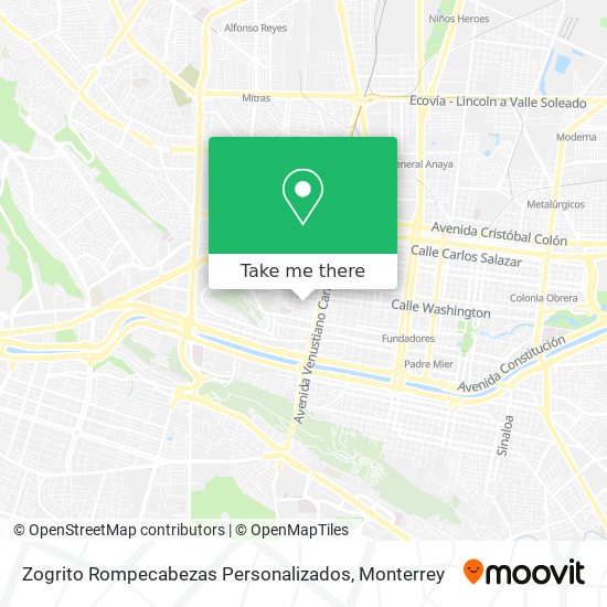 Zogrito Rompecabezas Personalizados map