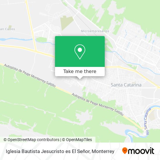 Iglesia Bautista Jesucristo es El Señor map